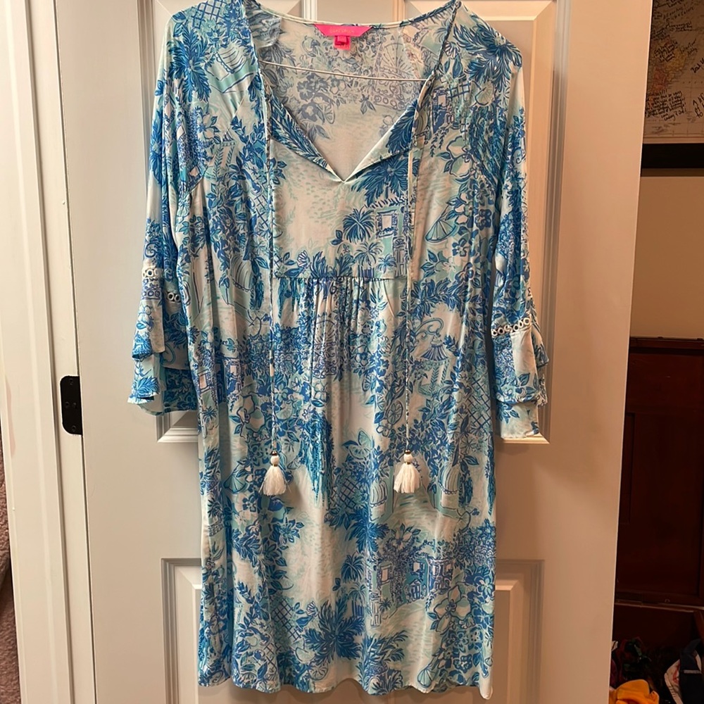 Lilly Pulitzer tassel dress